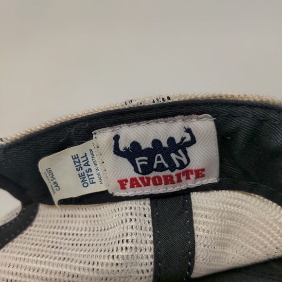 Fan Favorite Men's Snapback Mesh Back Hat Blue OSFA Embroidered New York Yankees - Picture 7 of 8